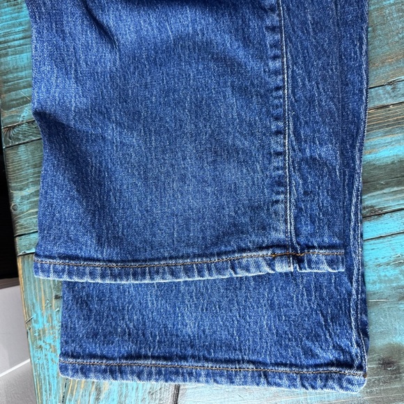 Triarchy High Rise Straight Leg Cotton Jeans Size 29 - Picture 13 of 13